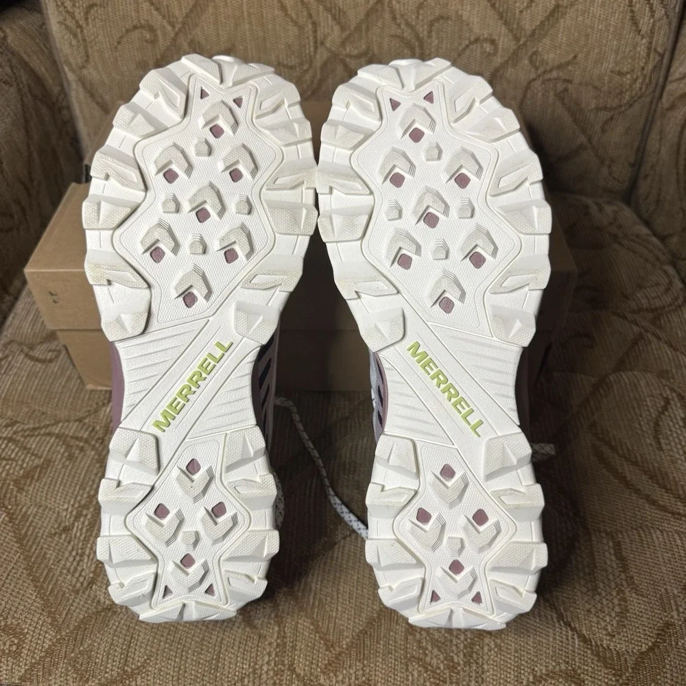 Merrell Speed Eco‎ Waterproof Hiking Shoe-Oyster Burlwood Color-Women's 11 Nice!
